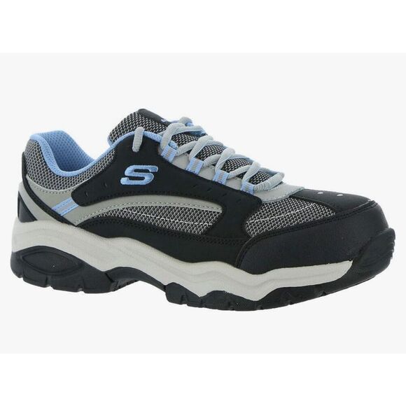 Sketchers women steel toe work shoes size 8.5 - Picture 1 of 7